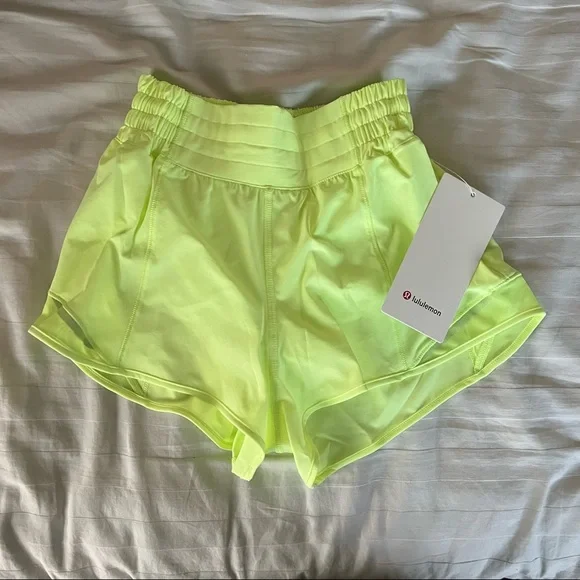NWT lululemon faded zap hotty hot high rise shorts 2.5”